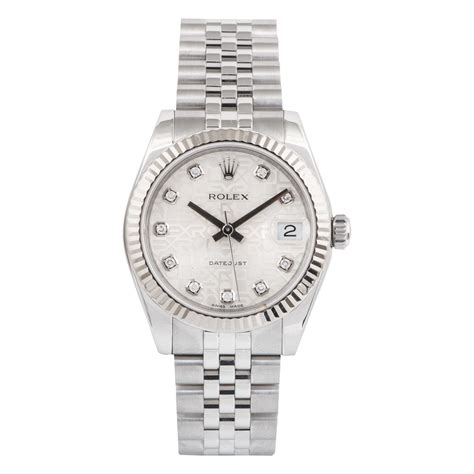 rolex midsize mm|pre owned Rolex midsize datejust.